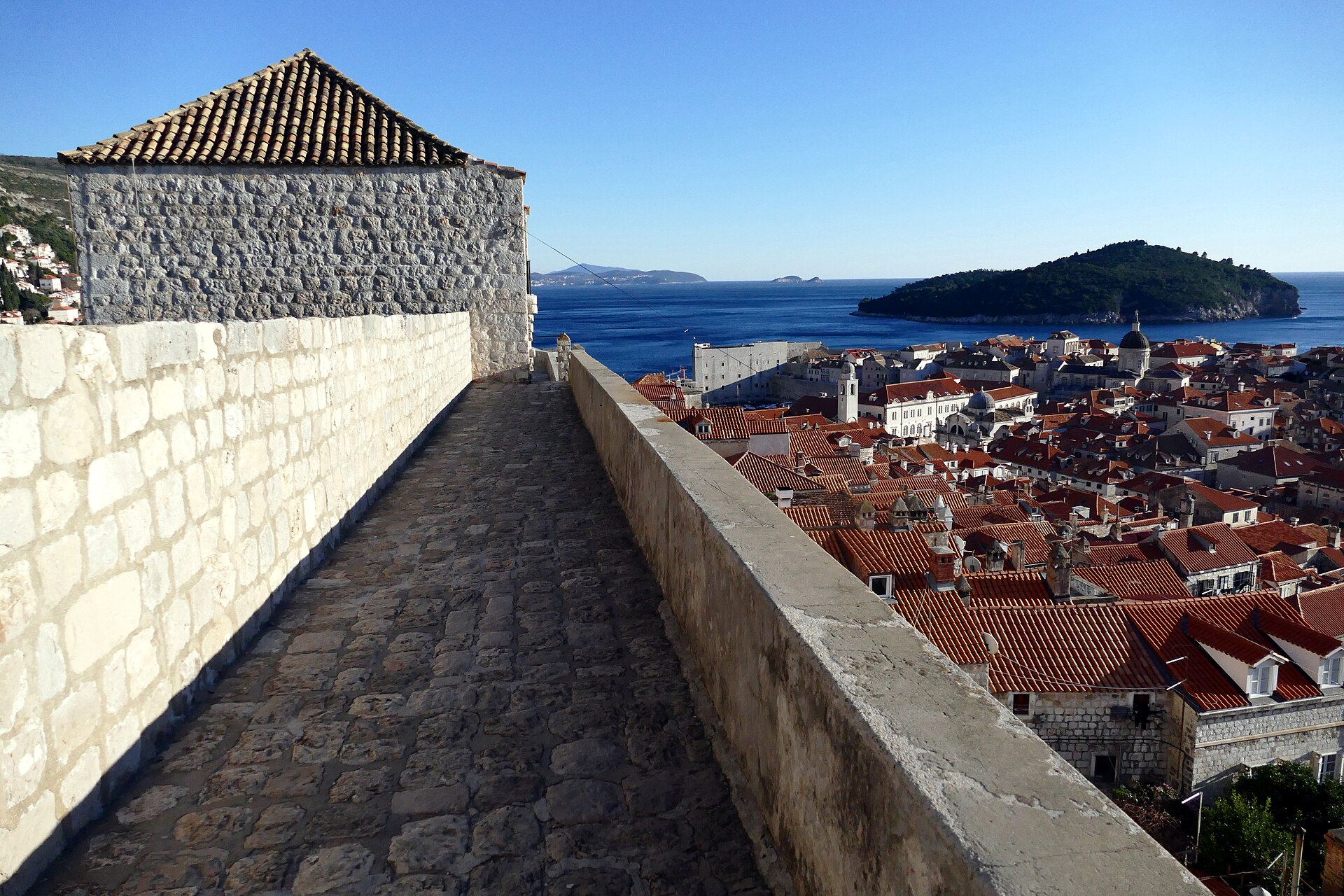 Dubrovnik old town walls