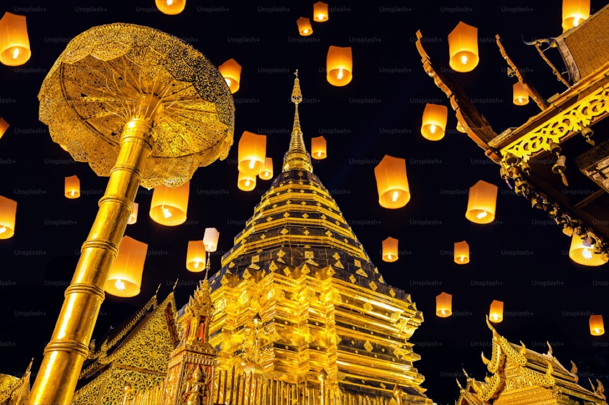 Doi Suthep golden temple, Chiang Mai