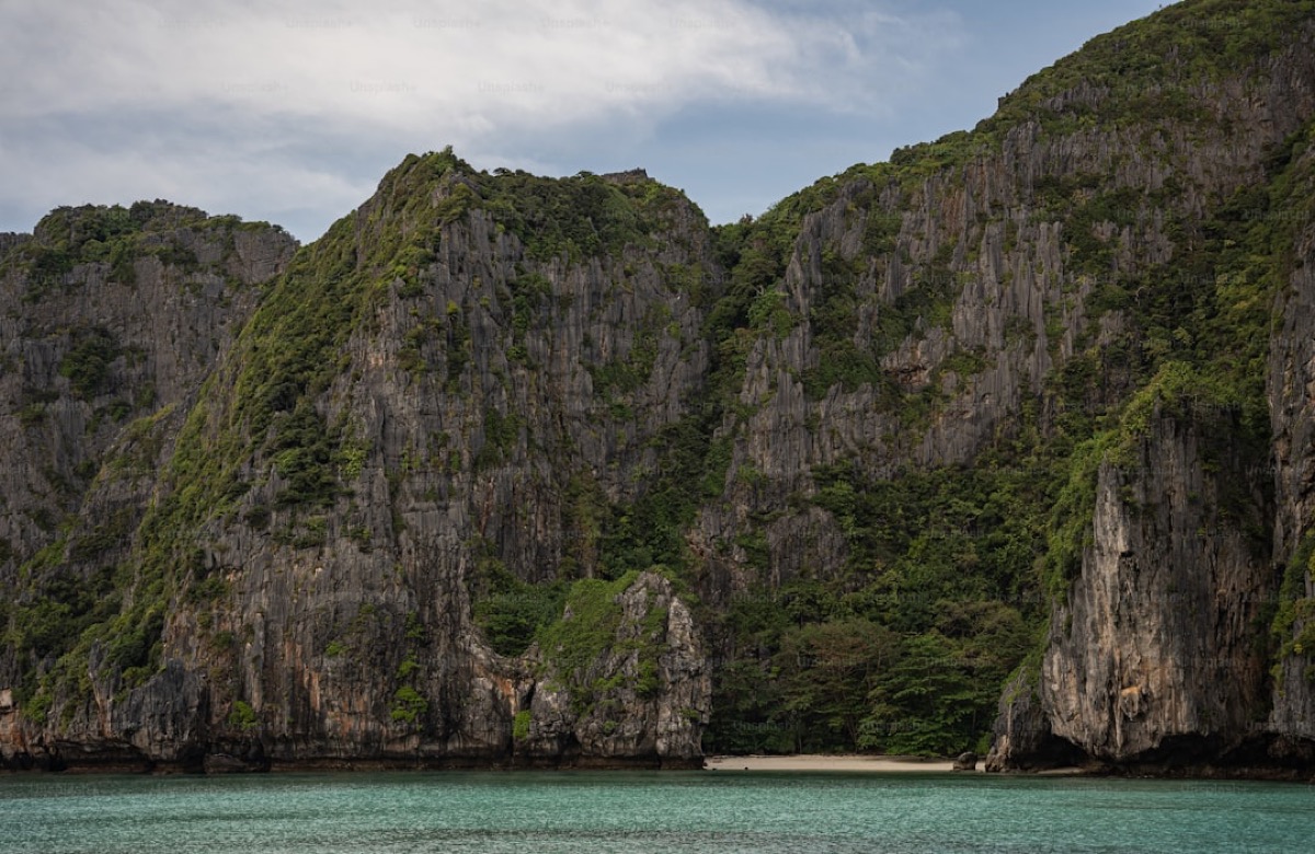 Railay Beach limestone cliffs, Krabi