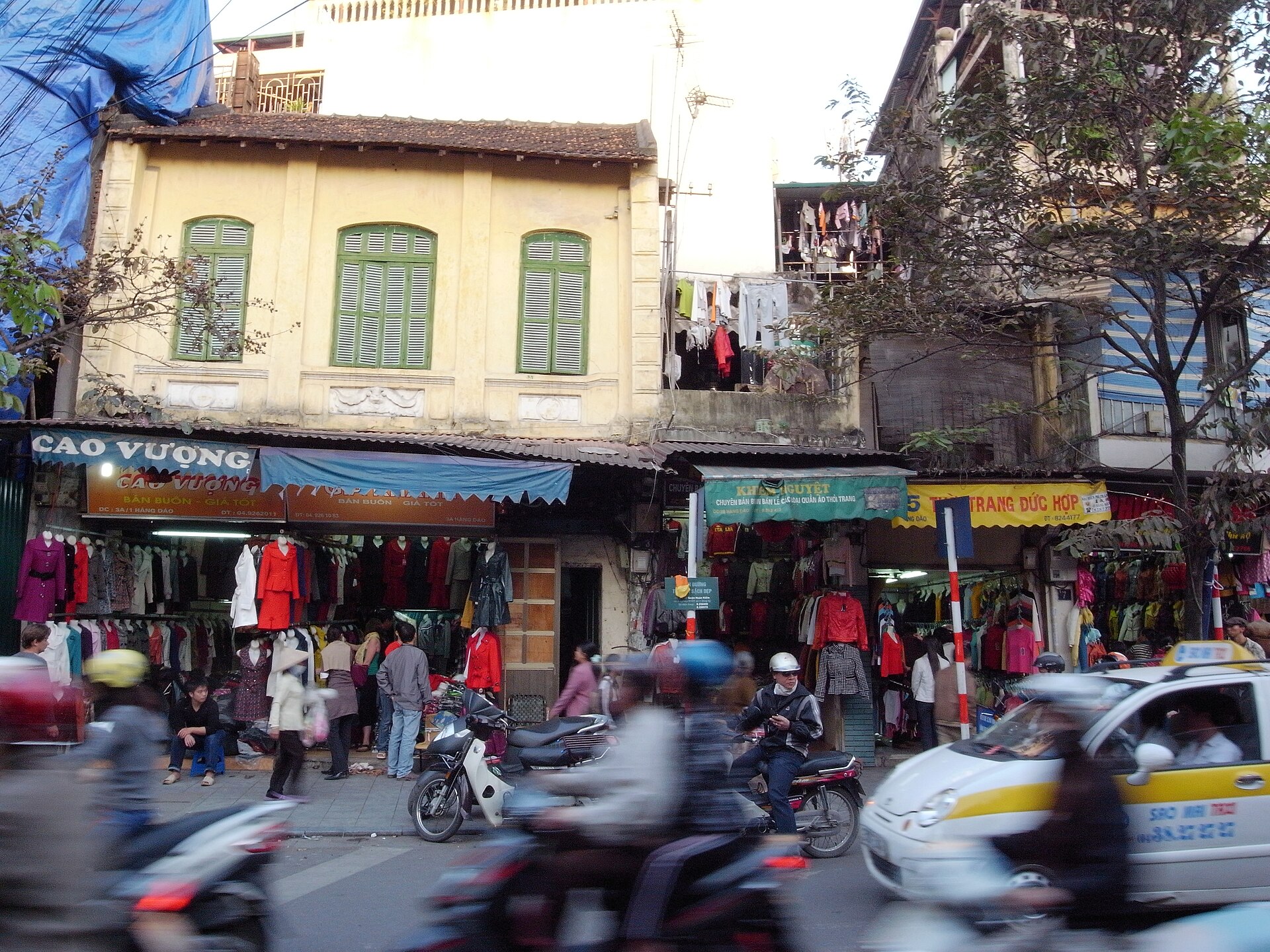 Hanoi Old Quarter street